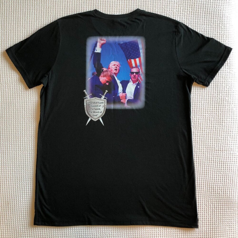 Trump/ Fight with Armor of God -T Shirts